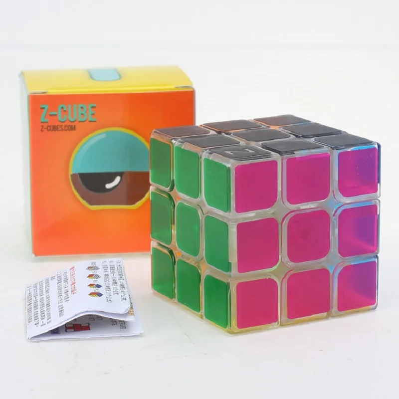 Фото Последний шанс Z-Cube 3x3x3 прозрачный волшебный кубик головоломка Zcube собирающий