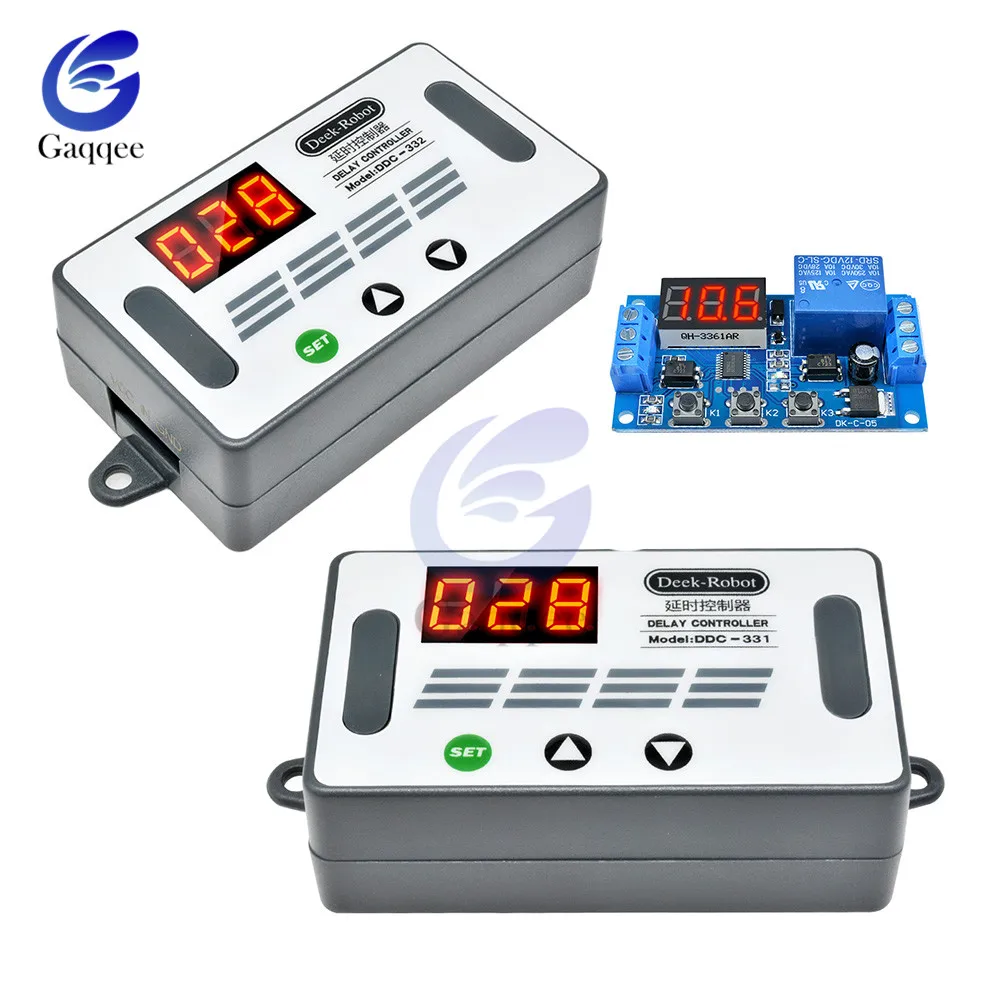 DC 12V Delay Relay LED Digital LED Display Automation mer Control Off Switch Programmable Readout Delay Timer for Car
DC 12V Delay Relay LED Digital LED Display Automation mer Control Off Switch Programmable Readout Delay Timer for Car