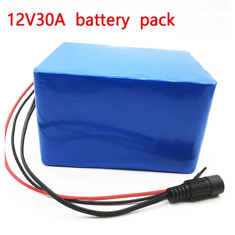 Aluoka 3S12P 12V 30Ah 30000mAh 12.6V Li-ion Battery Pack with 60A BMS For Flashlight lighting device backup power mobile power
Aluoka 3S12P 12V 30Ah 30000mAh 12.6V Li-ion Battery Pack with 60A BMS For Flashlight lighting device backup power mobile power