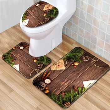 3D Texture Printed Carpet Non-slip Water-absorbent Bathroom 3pcs/set Floor Mat Toilet Bath Sponge Rugs Foot Pads
3D Texture Printed Carpet Non-slip Water-absorbent Bathroom 3pcs/set Floor Mat Toilet Bath Sponge Rugs Foot Pads