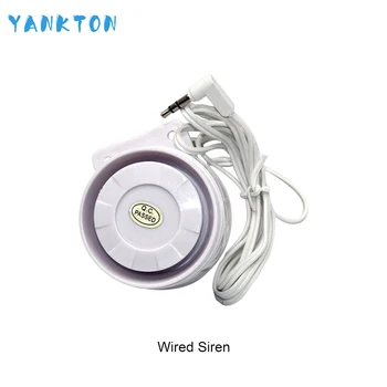 Mini Wired Siren Horn for GSM 3G 4G Wireless Home Security Sound Alarm System 110dB Alarm Siren
Mini Wired Siren Horn for GSM 3G 4G Wireless Home Security Sound Alarm System 110dB Alarm Siren