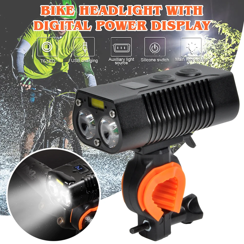 Bike Bicycle Light USB LED Rechargeable Set Mountain Cycle Front Headlight Lamp Flashlight
Bike Bicycle Light USB LED Rechargeable Set Mountain Cycle Front Headlight Lamp Flashlight