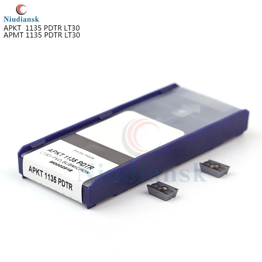 Оригинальный APKT1135 PDTR LT30 APMT1135 фрезерный твердосплавный инструмент для обработки