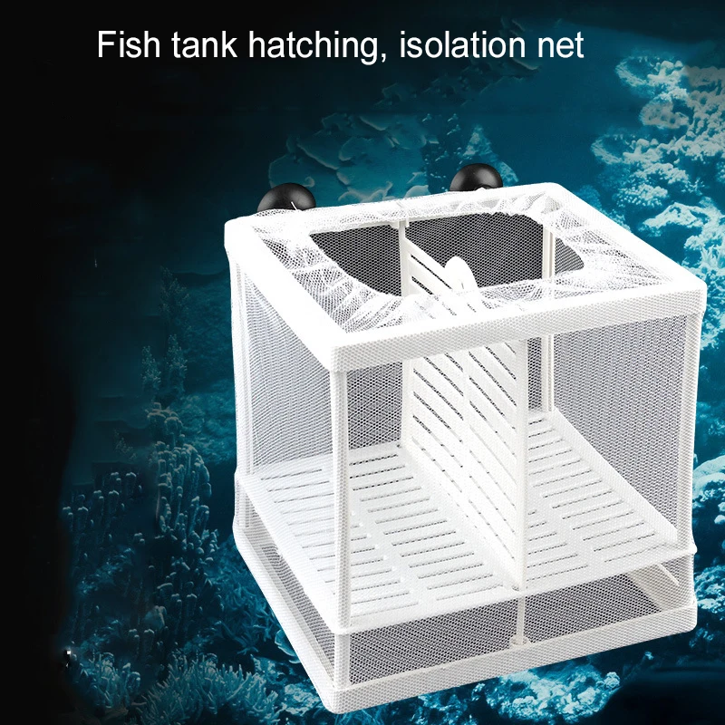 Aquarium isolation net isolator betta isolation box net guppies hatchery breeding box hatching fish tank hatching fish net
Aquarium isolation net isolator betta isolation box net guppies hatchery breeding box hatching fish tank hatching fish net