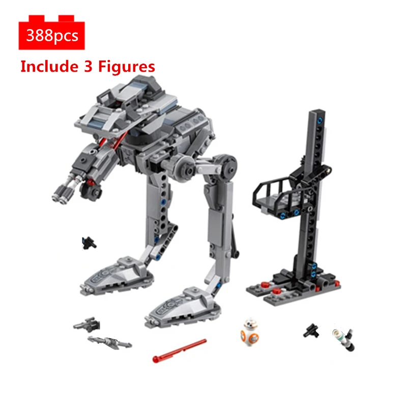 New Star Wars Fantasy First Order AT-ST walker Building Blocks sets Bricks Classic Movie Model kit Kids Toys for Children gifts
New Star Wars Fantasy First Order AT-ST walker Building Blocks sets Bricks Classic Movie Model kit Kids Toys for Children gifts