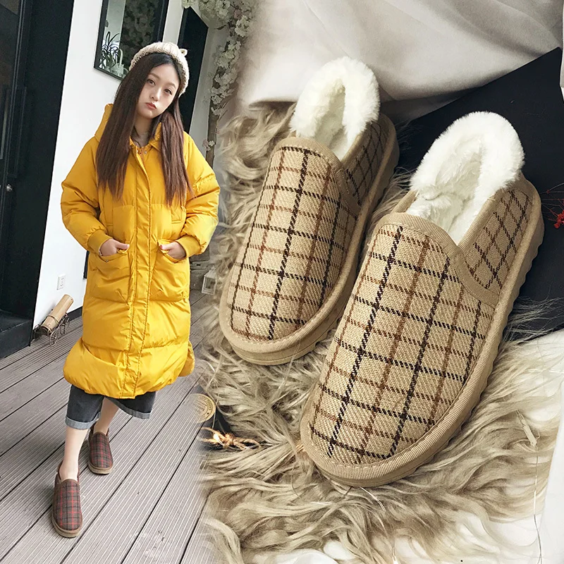 2019 scarpe donna casual winter plush grid cloth mixed colors comfortable outside walking footwear women flats zapatillas mujer
2019 scarpe donna casual winter plush grid cloth mixed colors comfortable outside walking footwear women flats zapatillas mujer