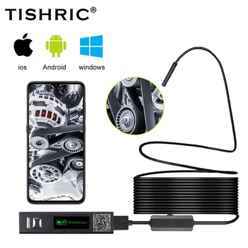 TISHRIC Wifi Endoscope Camera HD 1200P 8mm Pipe Camera Inspection Monitor IP68 Waterproof Endoscopic Camera For Android IOS PC
TISHRIC Wifi Endoscope Camera HD 1200P 8mm Pipe Camera Inspection Monitor IP68 Waterproof Endoscopic Camera For Android IOS PC