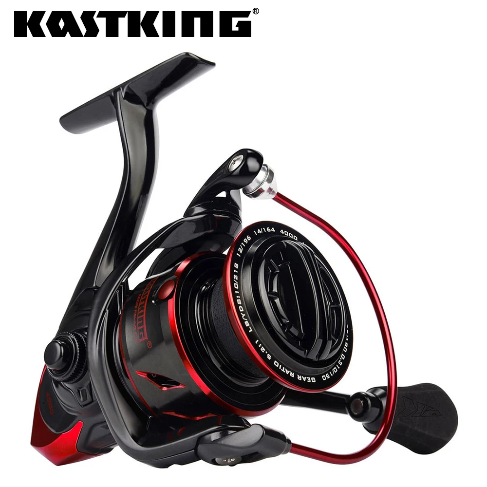 Фото KastKing Sharky III 18KG Max Drag Power Fishing Reel for Bass Pike Innovative Water Resistance Spinning 11BEARINGS | Спорт и