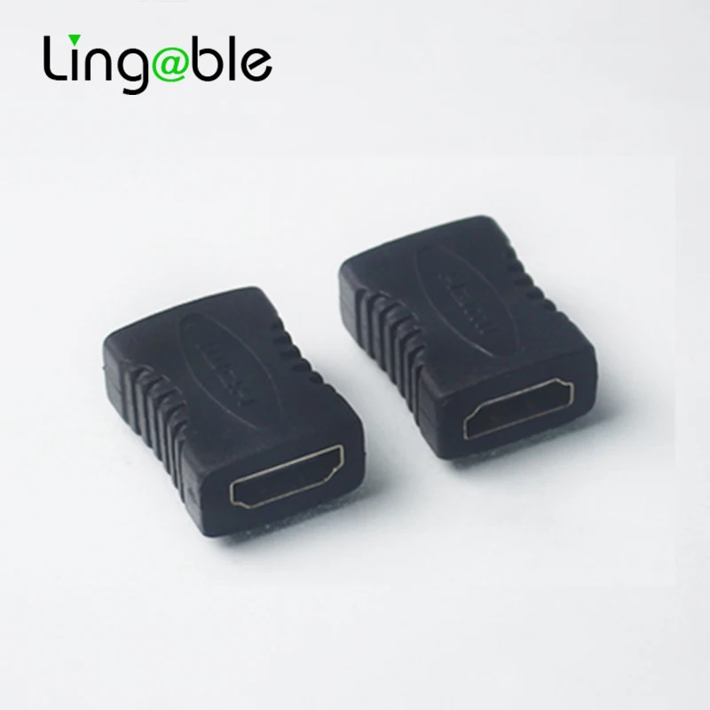Lingable Adapter HDMI female to female F/F Extension Coupler Connector Converter Gold Plated for HDTV 1080P
Lingable Adapter HDMI female to female F/F Extension Coupler Connector Converter Gold Plated for HDTV 1080P