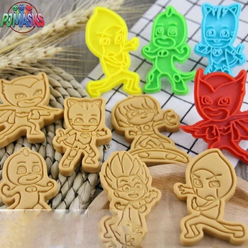 PJ Masks Cake Cookie Cutter Plastic 3D Baking Mould Cartoon Biscuit Baking Tools Decoration Tool Kid Handmade Plastic Mold Gifts
PJ Masks Cake Cookie Cutter Plastic 3D Baking Mould Cartoon Biscuit Baking Tools Decoration Tool Kid Handmade Plastic Mold Gifts