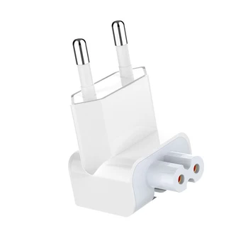 Euro Pin Plug AC Duck Head Power Charger EU Wall AC Plug Adapter For Apple MacBook Pro Air iPad Electrical Europa Duck Head
Euro Pin Plug AC Duck Head Power Charger EU Wall AC Plug Adapter For Apple MacBook Pro Air iPad Electrical Europa Duck Head