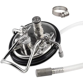 Carbonized Lid Firestone Keg Soda Beer Force Carb Homebrew Carbonator Stainless Steel 304 Carbonated Lid+2 Micrometre Diffusion 
Carbonized Lid Firestone Keg Soda Beer Force Carb Homebrew Carbonator Stainless Steel 304 Carbonated Lid+2 Micrometre Diffusion