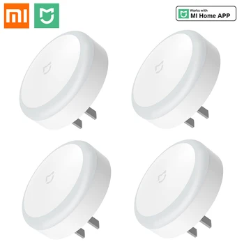 Xiaomi Mi Mijia Smart LED Night Light Light Sensor Touch mode Night Lamp For Home Corridor Bedroom Aisle AC 220V plug in Version
Xiaomi Mi Mijia Smart LED Night Light Light Sensor Touch mode Night Lamp For Home Corridor Bedroom Aisle AC 220V plug in Version