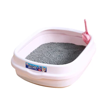 Top Entry Cat Litter Box Toilet Tray Semi-closed Cat Litter Box Plastic Rabbit Trays Kitty Training Kit Kattenbak Bedpan OO50MS 
Top Entry Cat Litter Box Toilet Tray Semi-closed Cat Litter Box Plastic Rabbit Trays Kitty Training Kit Kattenbak Bedpan OO50MS