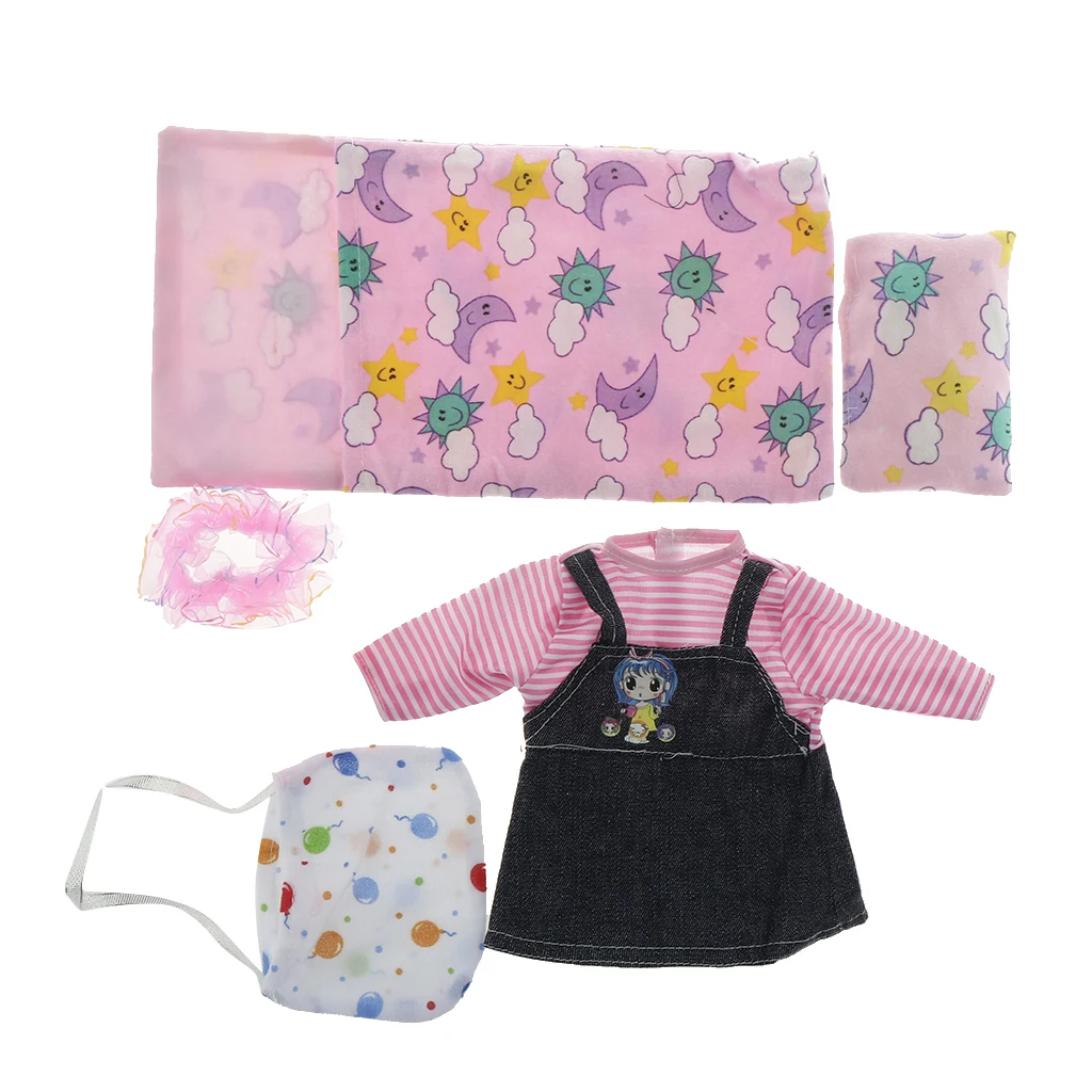 Talking Baby Doll and Stroller Changing Set Accessories Model Kids Play House Toys #1 Talking Baby Doll and Stroller Changing Set Accessories Model Kids Play House Toys #1