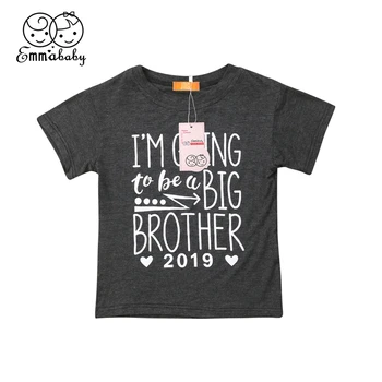 2019 Summer New Big Brother Toddler Newborn Baby Boy Short Sleeve Tops T-shirt Clothes Outfit 
2019 Summer New Big Brother Toddler Newborn Baby Boy Short Sleeve Tops T-shirt Clothes Outfit