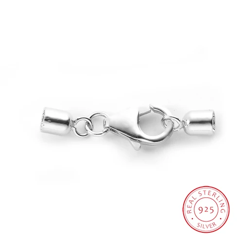 Doreen Box 925 Sterling Silver Cord End Caps Round Silver Findings (Fits 2.5mm Cord) 25mm(1") x 7mm( 2/8"), 1 Set
Doreen Box 925 Sterling Silver Cord End Caps Round Silver Findings (Fits 2.5mm Cord) 25mm(1") x 7mm( 2/8"), 1 Set
