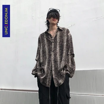 UNCLEDONJM leopard shirt mens fashion clothing trends mens long sleeve print shirt Hip Hop button shirt T2-B121
UNCLEDONJM leopard shirt mens fashion clothing trends mens long sleeve print shirt Hip Hop button shirt T2-B121