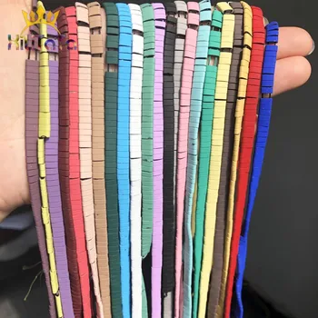 5*2mm Natural Nano-tech Rubber Hematite Beads Rectangle Loose Beads For Jewelry DIY Making Bracelet Earrings Accessories 15" 
5*2mm Natural Nano-tech Rubber Hematite Beads Rectangle Loose Beads For Jewelry DIY Making Bracelet Earrings Accessories 15"