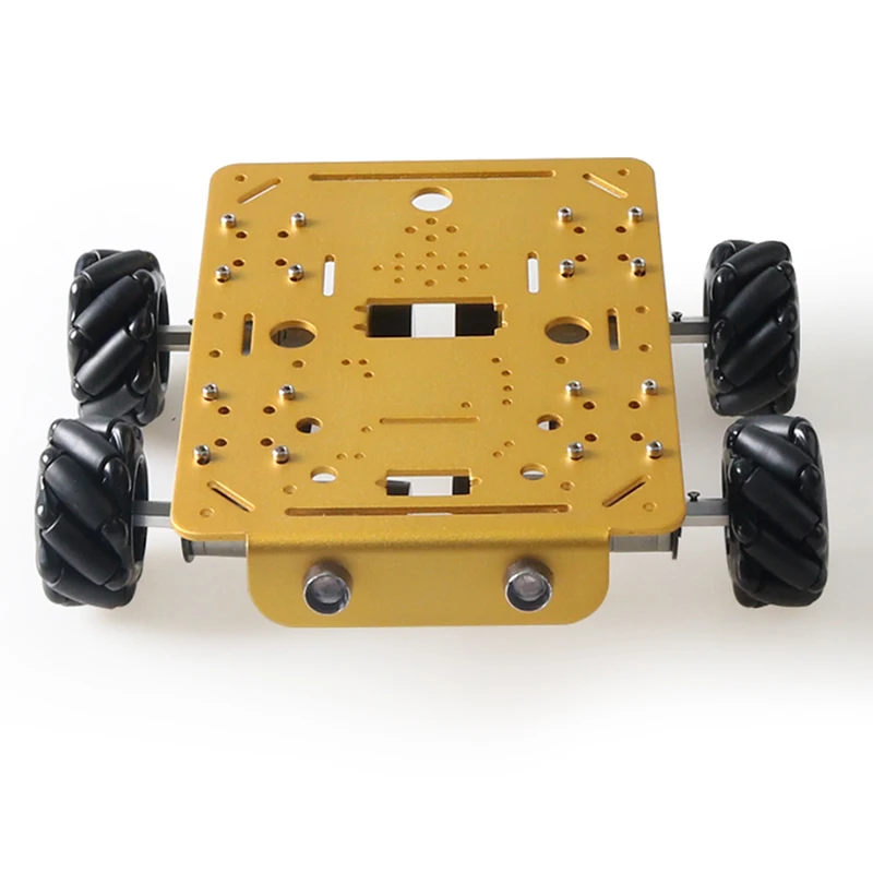 Колесо Mecanum 4WD с металлическим шасси, обучающие игрушки для РУ смарт-машин, с высоким крутящим моментом, со светодиодной подсветкой, для Android программ, 60 мм
Колесо Mecanum 4WD с металлическим шасси, обучающие игрушки для РУ смарт-машин, с высоким крутящим моментом, со светодиодной подсветкой, для Android программ, 60 мм