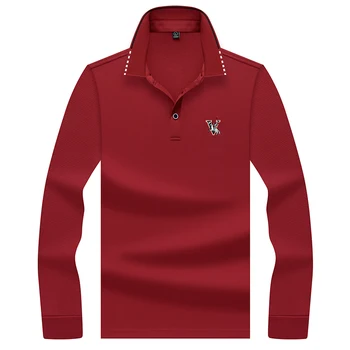 High Quality 3D Embroidery Polo Shirt men's Long sleeve 100% cotton polo shirt 2020 New Arrivals Male Casual Business Polos
High Quality 3D Embroidery Polo Shirt men's Long sleeve 100% cotton polo shirt 2020 New Arrivals Male Casual Business Polos