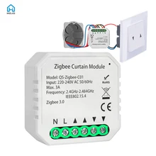 HIMOJO Tuya Smart Zigbee Curtain Switch for Roller Shutter Blind Motor DIY Smart Home Google Alexa Zigbee smart home products
HIMOJO Tuya Smart Zigbee Curtain Switch for Roller Shutter Blind Motor DIY Smart Home Google Alexa Zigbee smart home products
