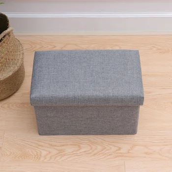 1 PC Linen Fabric Foldable Storage Ottoman with Lid Foot Stool Folding Toy for Bedroom Living Room
1 PC Linen Fabric Foldable Storage Ottoman with Lid Foot Stool Folding Toy for Bedroom Living Room