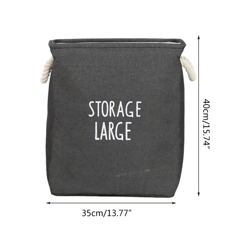 bag canvas clothes storage baskets home clothes barrel bags kids