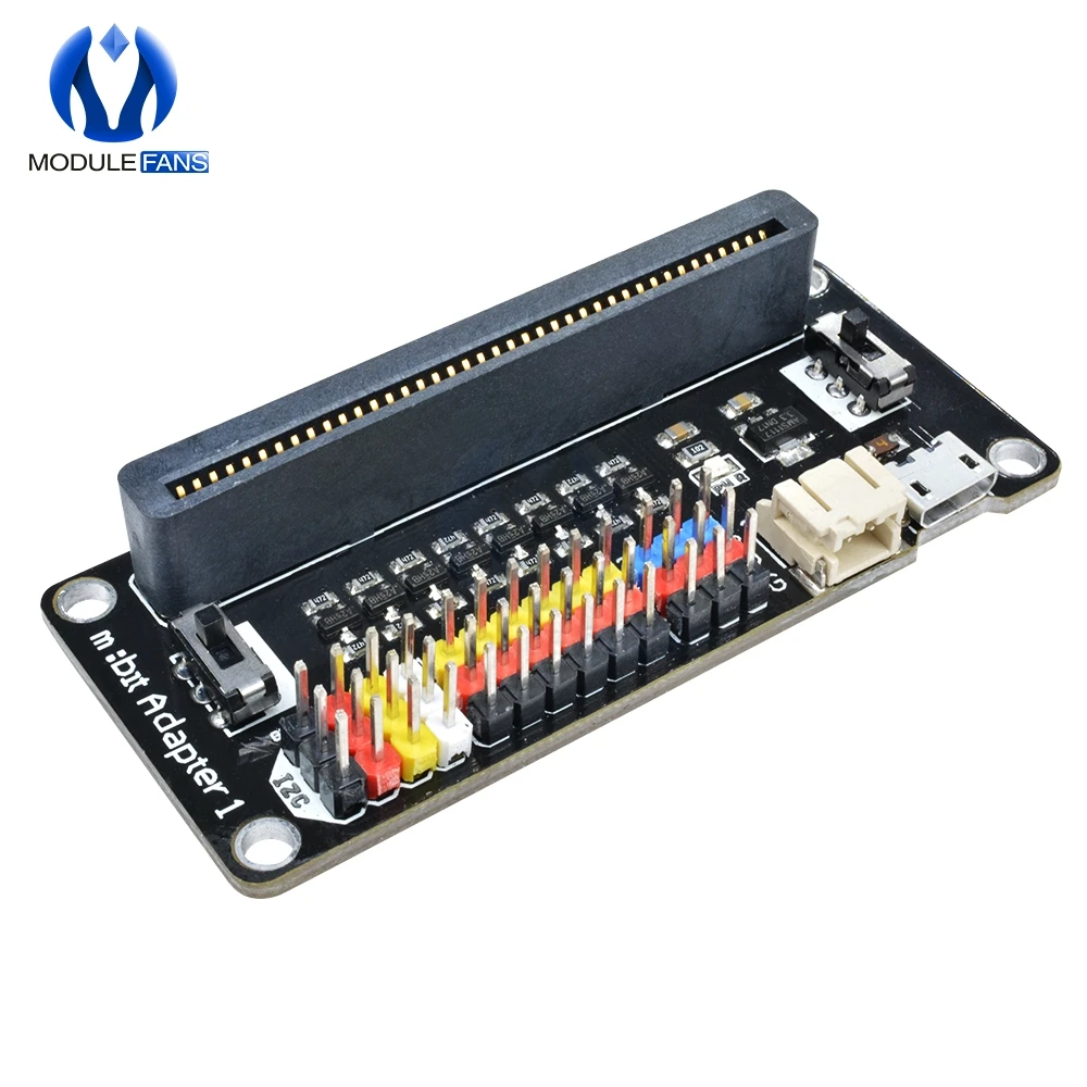 Expansion Sensor Adapter Board for BBC Micro USB bit Microbit Conversion IIC I2C Development Module
Expansion Sensor Adapter Board for BBC Micro USB bit Microbit Conversion IIC I2C Development Module