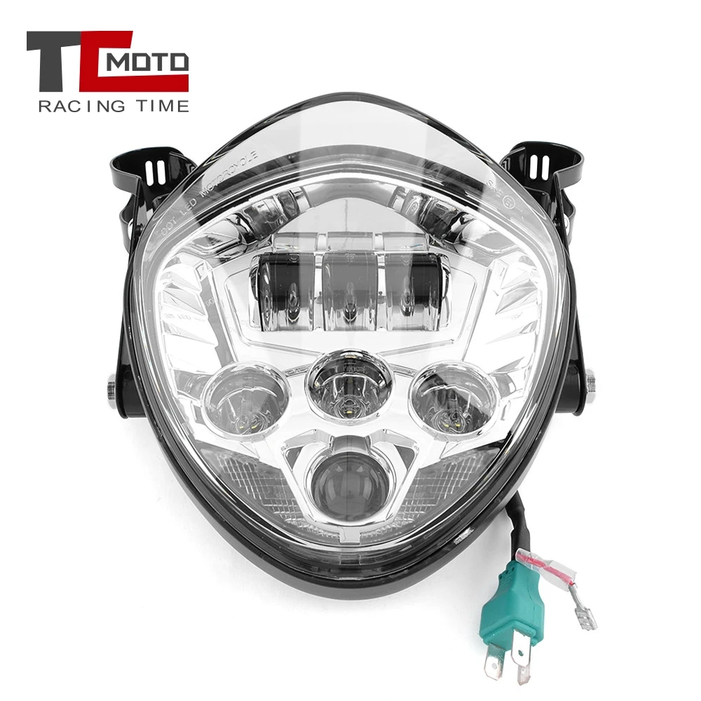 TCMOTO Modified Motorcycle Led Headlight DRL Hi&Lo Beam Bulb with Bracket for Harley Cafer Racer Chopper Bobber Street Tracker
TCMOTO Modified Motorcycle Led Headlight DRL Hi&Lo Beam Bulb with Bracket for Harley Cafer Racer Chopper Bobber Street Tracker