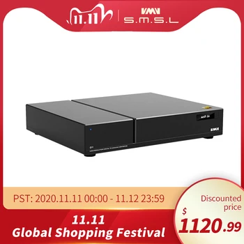 SMSL VMV D1 High-end Pure DAC Chips 2*ES9038 PRO Hi-End PCM768 DSD512 XMOS Support Optical Coaxial USB Input RCA XLR Output
SMSL VMV D1 High-end Pure DAC Chips 2*ES9038 PRO Hi-End PCM768 DSD512 XMOS Support Optical Coaxial USB Input RCA XLR Output