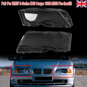 MagicKit Car Replacement 2x Headlight Clear Lens Cover Replacement Fit for BMW 3-Series E46 Coupe Pre-facelift 2000-2003
MagicKit Car Replacement 2x Headlight Clear Lens Cover Replacement Fit for BMW 3-Series E46 Coupe Pre-facelift 2000-2003