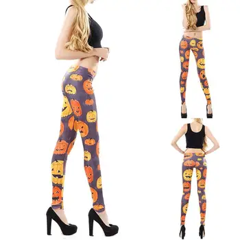 Halloween Designs High Waist Casual Fitness Push Up Sexy Printing Trousers Leggings Halloween Skull Skeleton Pumpkin Trouser 
Halloween Designs High Waist Casual Fitness Push Up Sexy Printing Trousers Leggings Halloween Skull Skeleton Pumpkin Trouser