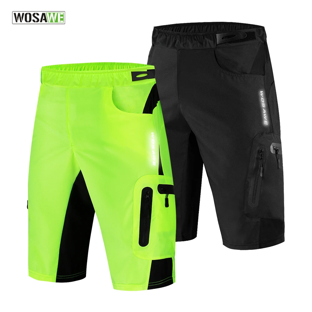 WOSAWE Reflective Cycling Shorts With Get Pad Underwear 2 In 1 Mountain Bike Downhill Shorts Loose Outdoor MTB Bicycle Shorts
WOSAWE Reflective Cycling Shorts With Get Pad Underwear 2 In 1 Mountain Bike Downhill Shorts Loose Outdoor MTB Bicycle Shorts