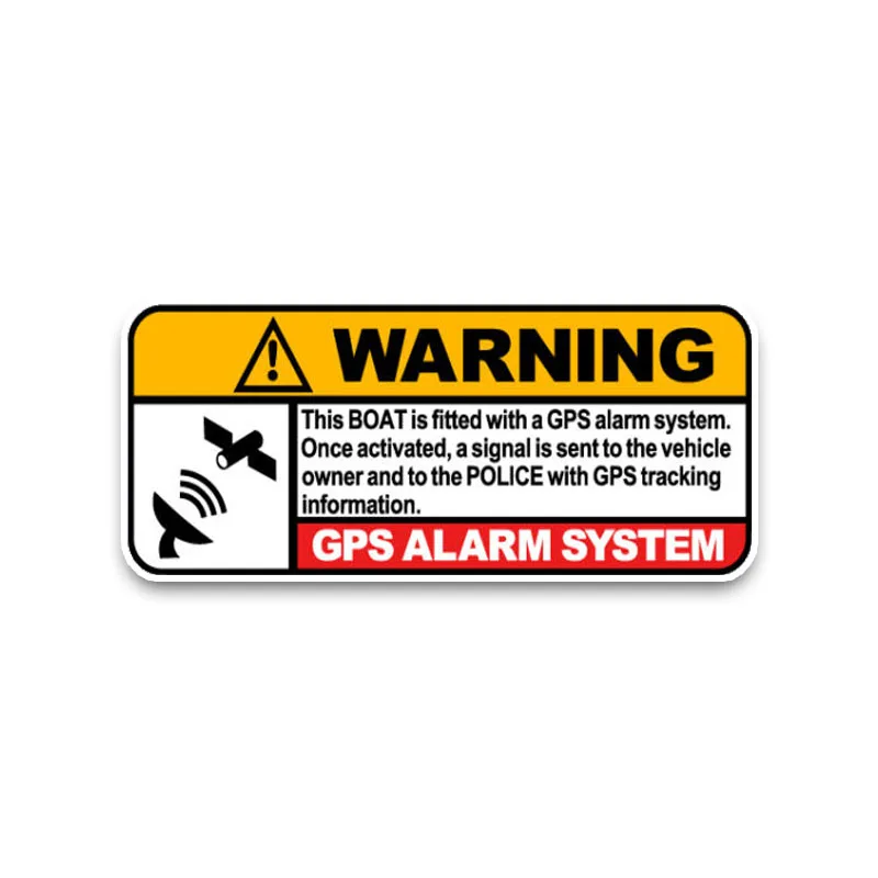 Car Sticker Car Accessories Warning Boat Real Time GPS Tracking Link To Police Decals High Quality Pvc 14cm X 6cm
Car Sticker Car Accessories Warning Boat Real Time GPS Tracking Link To Police Decals High Quality Pvc 14cm X 6cm