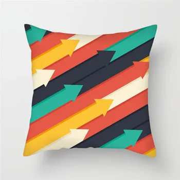 Nanacoba Wave Pattern Throw Pillow Cover Colorful Geometric Cushion Cover for Home Sofa Decor Pillowcases Short Plush
Nanacoba Wave Pattern Throw Pillow Cover Colorful Geometric Cushion Cover for Home Sofa Decor Pillowcases Short Plush