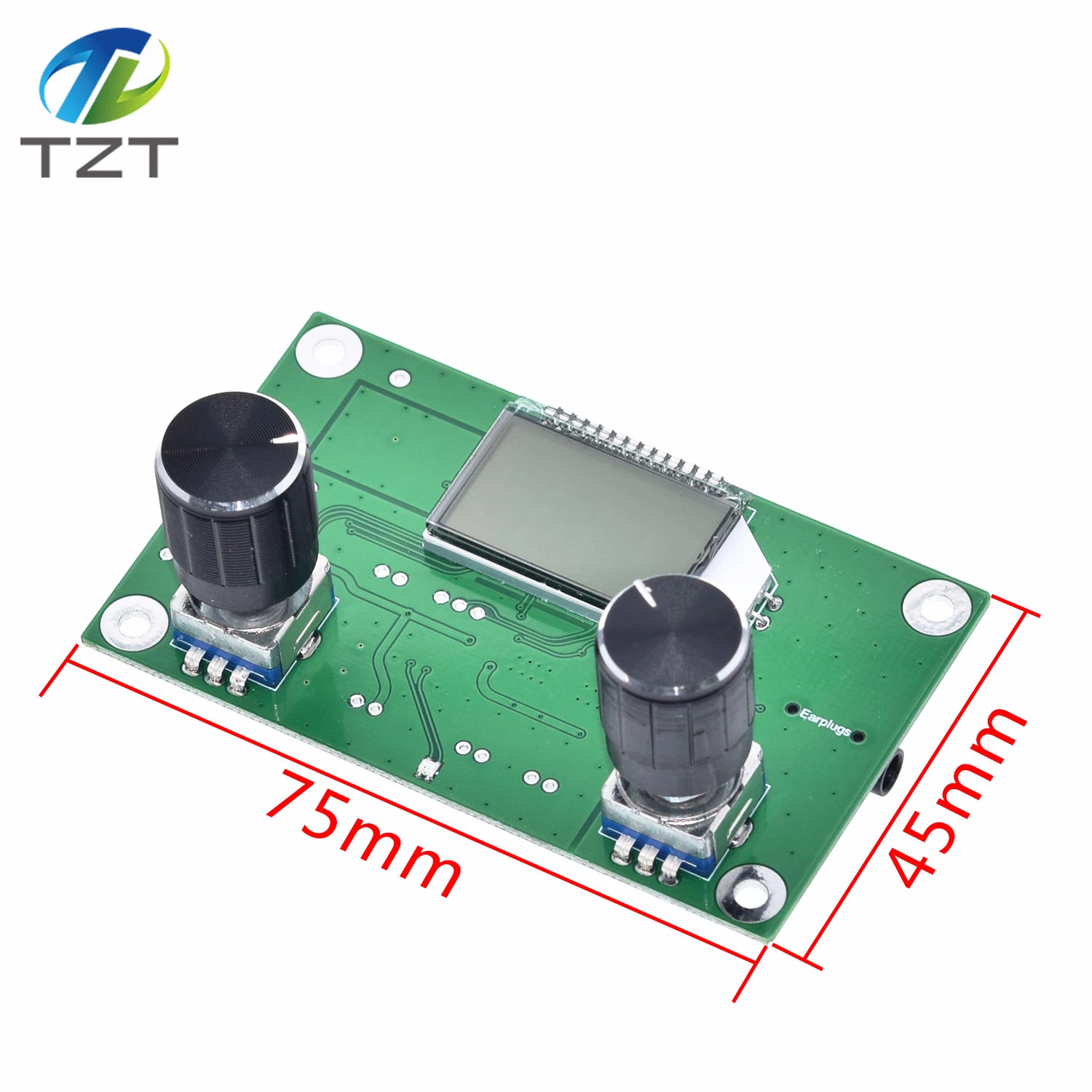 FM Radio Receiver Module Frequency Modulation Stereo Receiving PCB Circuit Board With Silencing LCD Display 3-5V LCD Module
FM Radio Receiver Module Frequency Modulation Stereo Receiving PCB Circuit Board With Silencing LCD Display 3-5V LCD Module