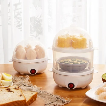 Egg steamer double-layer egg cooker stainless steel breakfast machine multi-function boiled egg artifact mini Small steamer
Egg steamer double-layer egg cooker stainless steel breakfast machine multi-function boiled egg artifact mini Small steamer