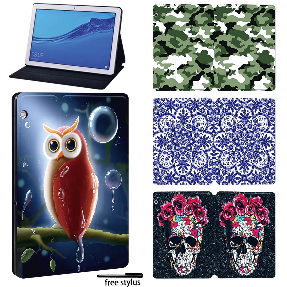 Tablet Case for Huawei MediaPad MediaPad T5 10 10.1"/MediaPad T3 10 9.6"/T3 8.0 - Animal and Old Image Cover Case + Free Stylus
Tablet Case for Huawei MediaPad MediaPad T5 10 10.1"/MediaPad T3 10 9.6"/T3 8.0 - Animal and Old Image Cover Case + Free Stylus