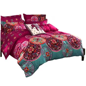 3 Pcs/Set National Style Duvet Cover and Pillowcases Colorful Printing Polyester Duvet Cover Pillow Cover Bedding Set
3 Pcs/Set National Style Duvet Cover and Pillowcases Colorful Printing Polyester Duvet Cover Pillow Cover Bedding Set