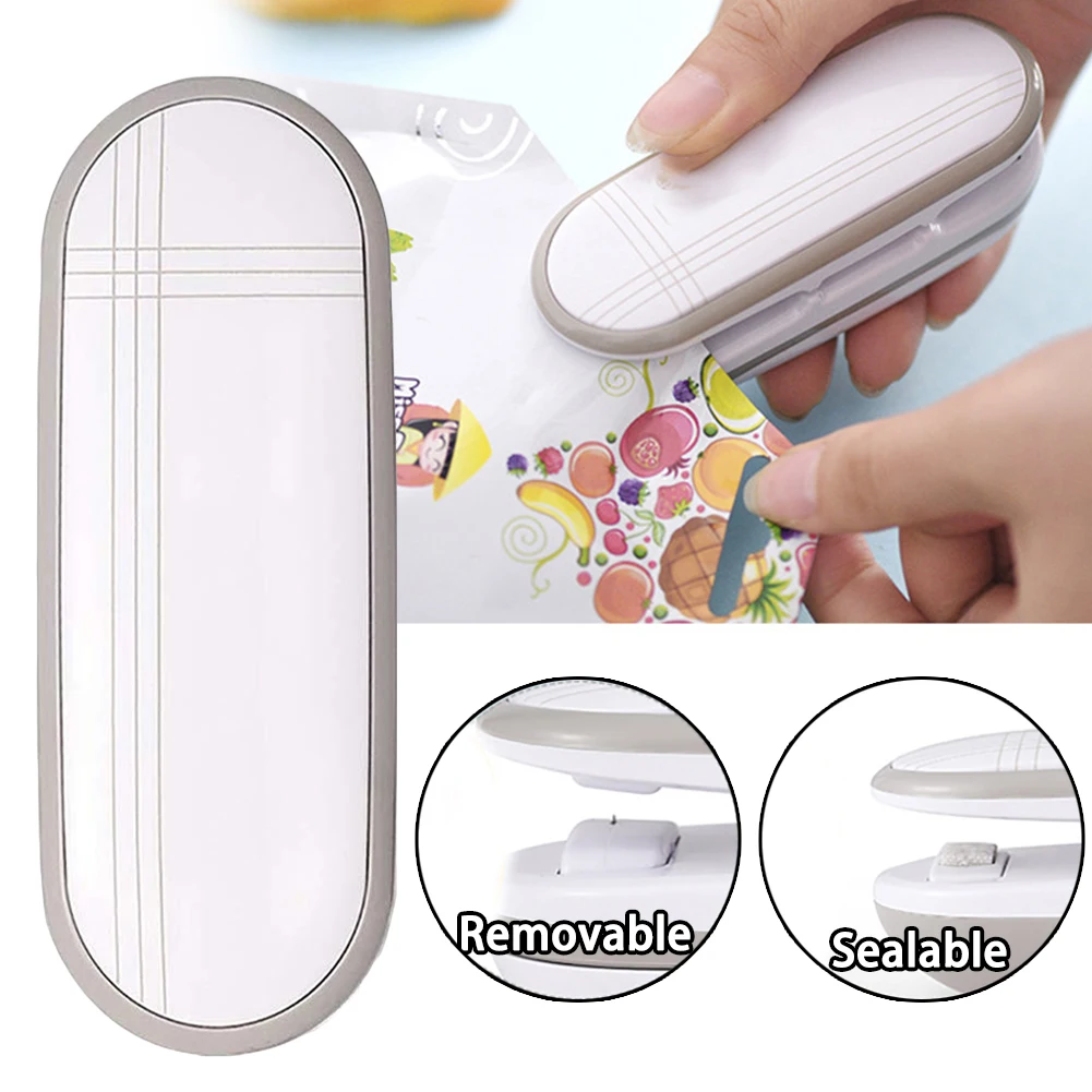 Portable Household Mini Heat Sealing Machine Packing Capper Plastic Package Storage Bag Food Snack Sealer Kitchen Accessories
Portable Household Mini Heat Sealing Machine Packing Capper Plastic Package Storage Bag Food Snack Sealer Kitchen Accessories