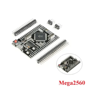 Mega2560 PRO Embed CH340G/ATMEGA2560-16AU USB For Arduino Development Board with Male Pinheaders Compatible MEGA 2560
Mega2560 PRO Embed CH340G/ATMEGA2560-16AU USB For Arduino Development Board with Male Pinheaders Compatible MEGA 2560