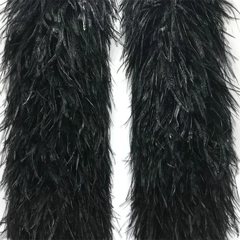 2Meters/Lot White Black (1Ply 3Ply 5Ply 10Ply 20Ply) Ostrich Feathers Boa Trim Skirt Wedding Feathers for Crafts Plumas Plumes 
2Meters/Lot White Black (1Ply 3Ply 5Ply 10Ply 20Ply) Ostrich Feathers Boa Trim Skirt Wedding Feathers for Crafts Plumas Plumes