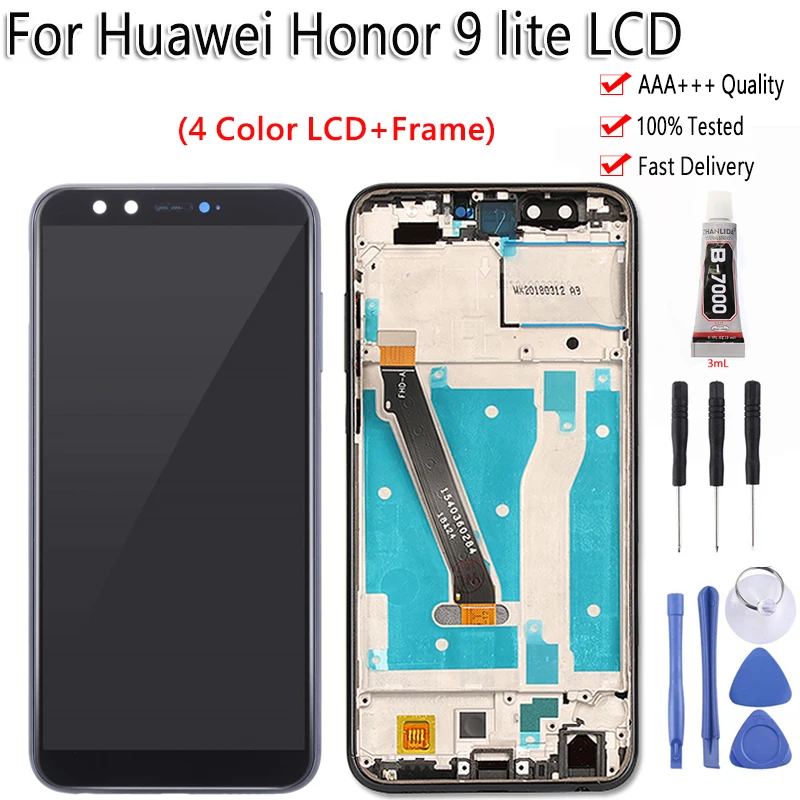 5.65" For Huawei Honor 9 lite LLD-L31 LLD-AL10 TL10 LCD Display Touch Screen With Frame Digitizer Assembly For Honor 9 lite LCD
5.65" For Huawei Honor 9 lite LLD-L31 LLD-AL10 TL10 LCD Display Touch Screen With Frame Digitizer Assembly For Honor 9 lite LCD