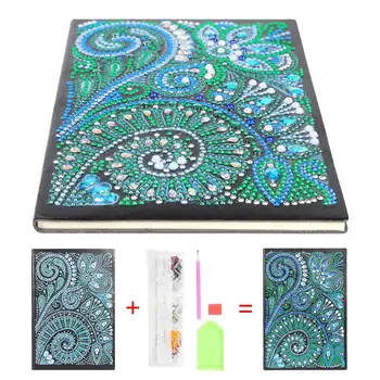 50 Pages Diamond Painting Notebook DIY Mandala Special Shaped Diamond Embroidery Cross Stitch A5 Notebook Diary Book
50 Pages Diamond Painting Notebook DIY Mandala Special Shaped Diamond Embroidery Cross Stitch A5 Notebook Diary Book