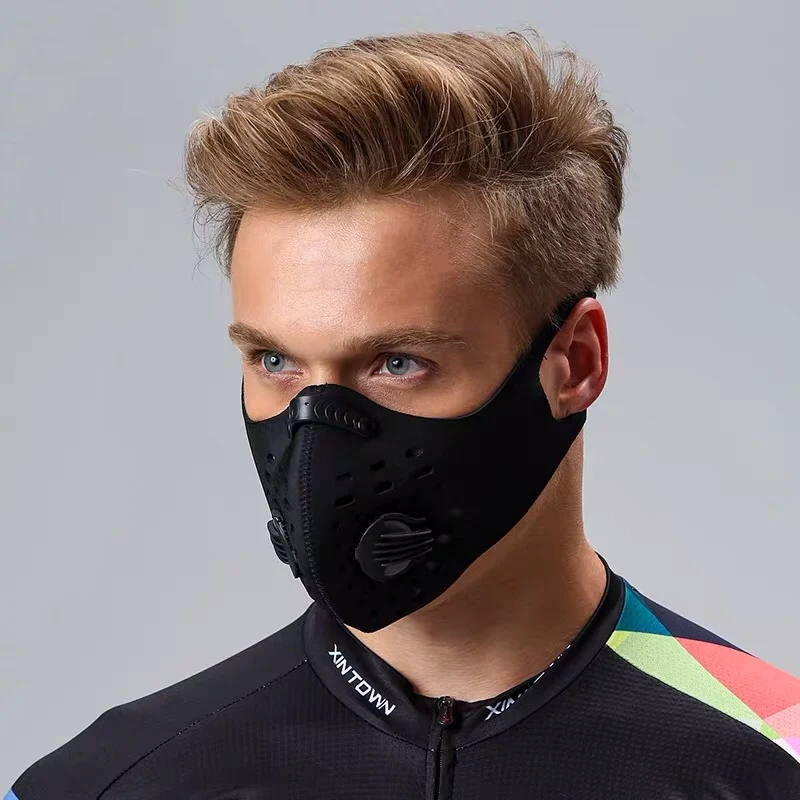 KN95 Respirator mask dust mask neoprene n95 pm2.5 bike cycling n95 filter anti smog pollen mask
KN95 Respirator mask dust mask neoprene n95 pm2.5 bike cycling n95 filter anti smog pollen mask