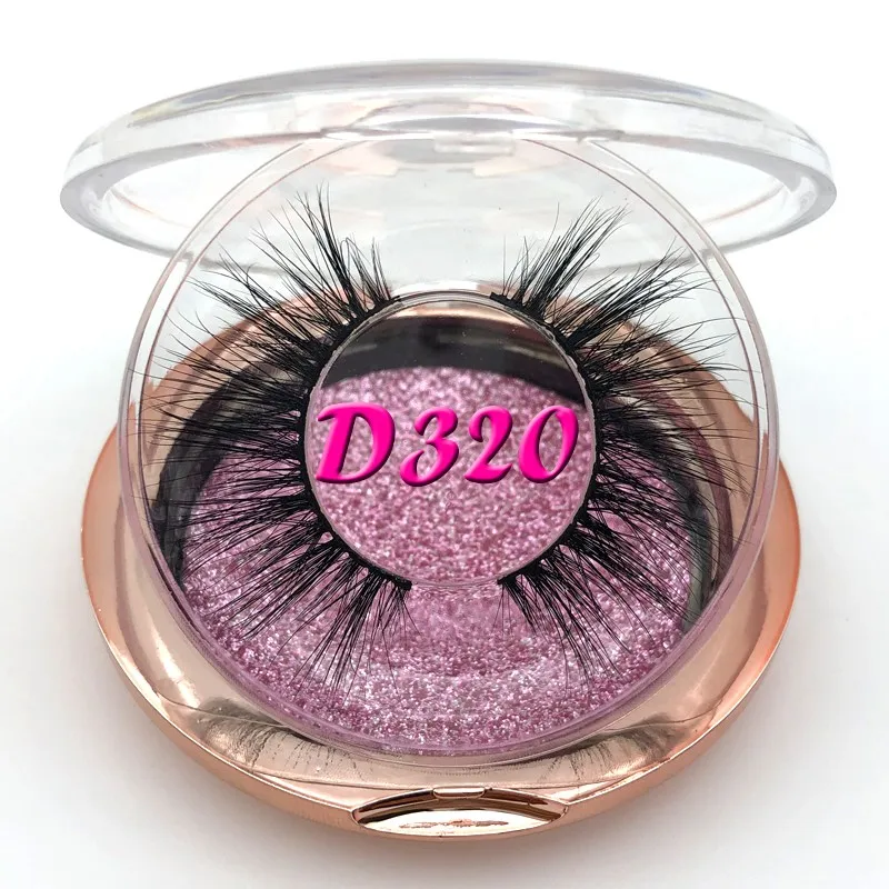 

Mink Eyelashes Hand Made Crisscross False Eyelashes Cruelty Free Dramatic 3D Mink Lashes Long Lasting Faux Cils for Makeup Tools