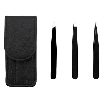 3pcs Stainless Steel Eyebrow Tweezers Bevel Flat Pointed Mouth Eyebrow Clips Set Multi-Functional Eyebrow Trimmer Makeup Tools
3pcs Stainless Steel Eyebrow Tweezers Bevel Flat Pointed Mouth Eyebrow Clips Set Multi-Functional Eyebrow Trimmer Makeup Tools