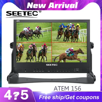 SEETEC ATEM156 15.6 Inch Live Streaming Broadcast Director Monitor with 4 HDMI Input Output for blackmagic ATEM Mini pro
SEETEC ATEM156 15.6 Inch Live Streaming Broadcast Director Monitor with 4 HDMI Input Output for blackmagic ATEM Mini pro