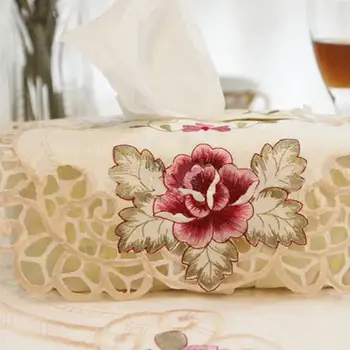 Embroidered Lace Home Household Hotel Table Decorative Embroidered Plaid Elastic Band White Grey Taupe Tissue Box Cover
Embroidered Lace Home Household Hotel Table Decorative Embroidered Plaid Elastic Band White Grey Taupe Tissue Box Cover